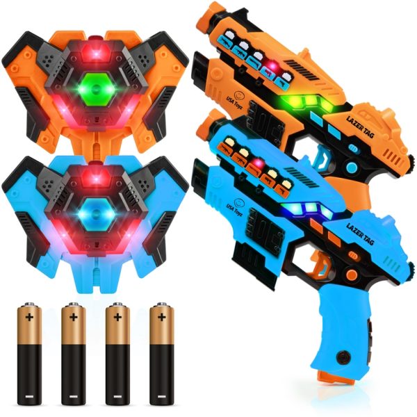 2 Pack Laser Tag Toy Blasters 1
